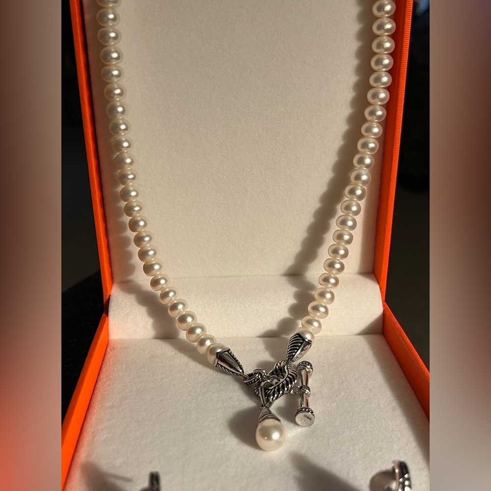 Honora Mandarin cultured pearl set